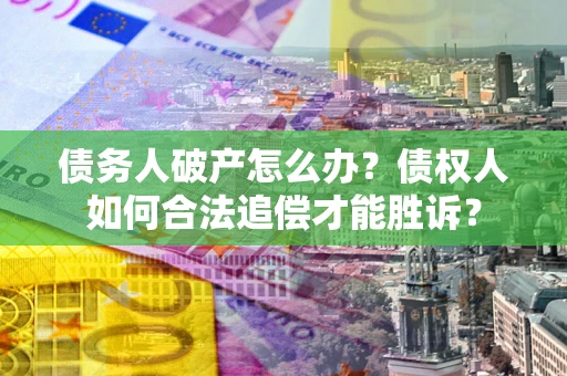 济南债务人破产怎么办？债权人如何合法追偿才能胜诉？