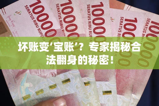 济南坏账变‘宝账’？专家揭秘合法翻身的秘密！