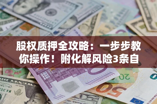济南股权质押全攻略：一步步教你操作！附化解风险3条自救法则