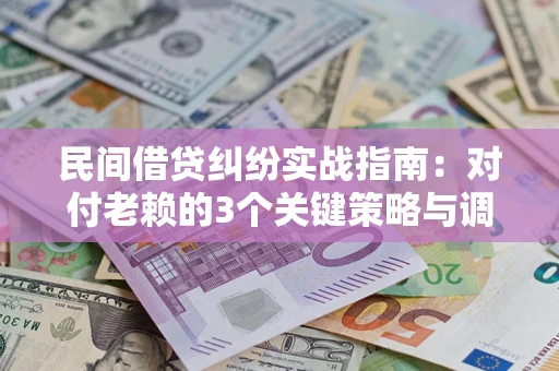 济南民间借贷纠纷实战指南：对付老赖的3个关键策略与调解盲区解析