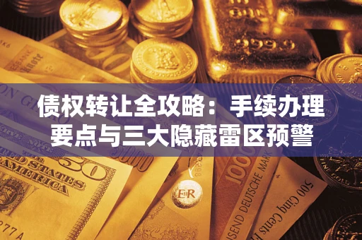 济南债权转让全攻略：手续办理要点与三大隐藏雷区预警