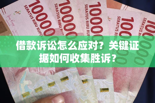 济南借款诉讼怎么应对？关键证据如何收集胜诉？